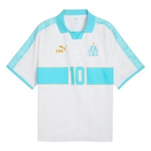 Maillot Rétro King OM Blanc