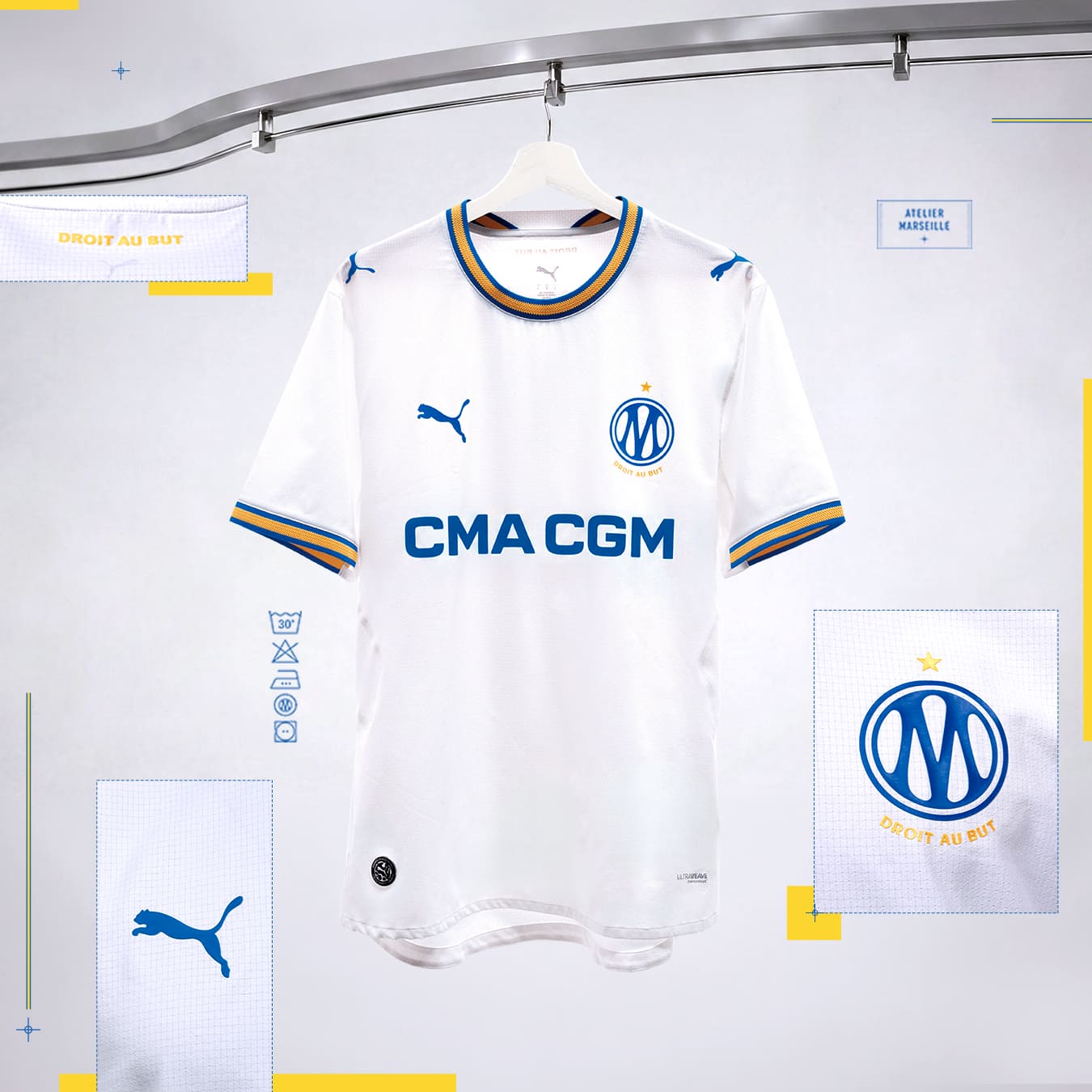 Maillot Authentique OM Domicile 2026/27 – Image 3