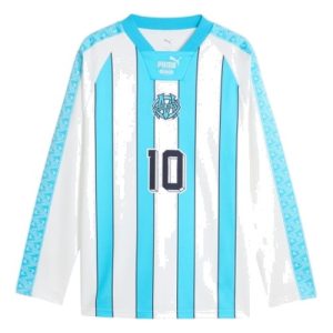 Maillot ManchesLongues OM King Blanc