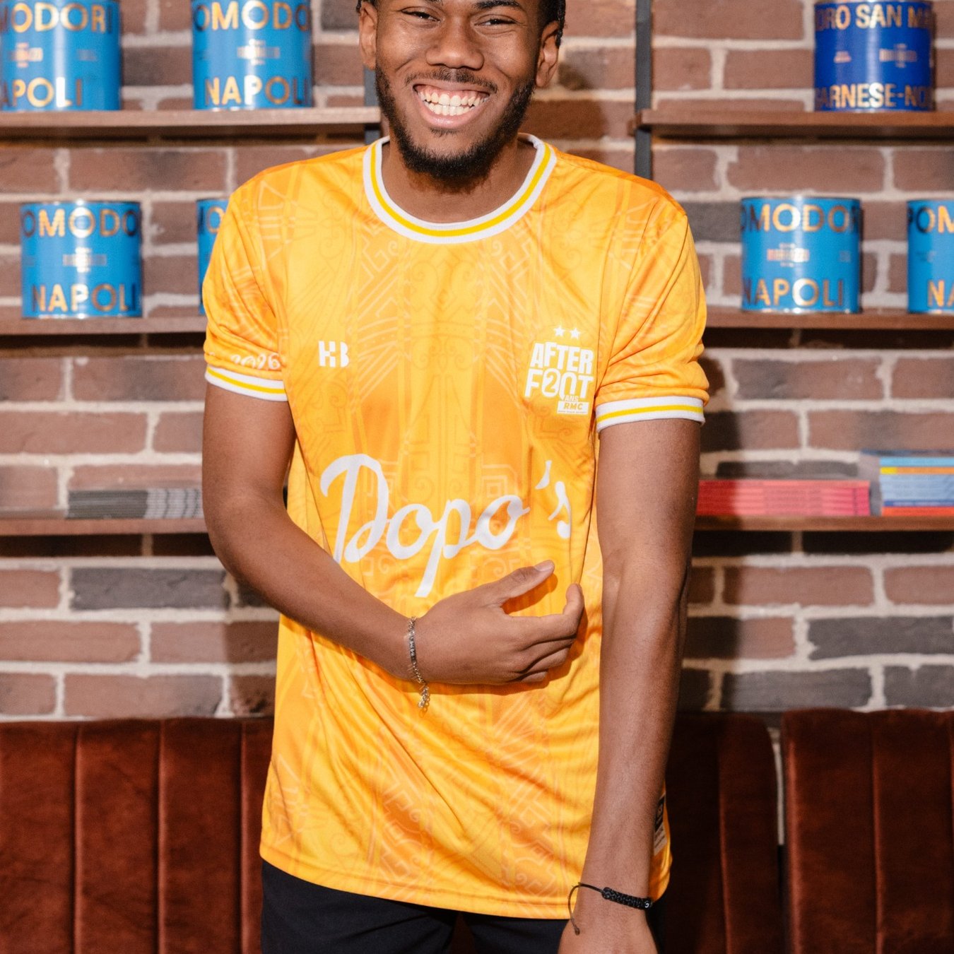 Maillot After Foot Extérieur Jaune – Image 3